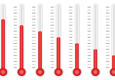 average body temperature declining