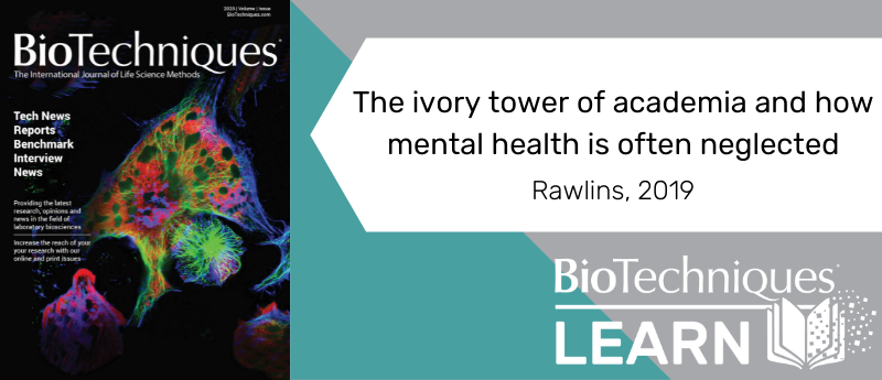 Mental Health in Academia BioTechniques journal article