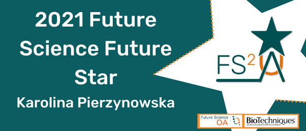 Karolina Pierzynowska Future Science Future Star 2021 winner