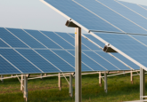 Photovoltaic Panels in a field