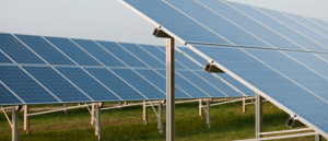 Photovoltaic Panels in a field